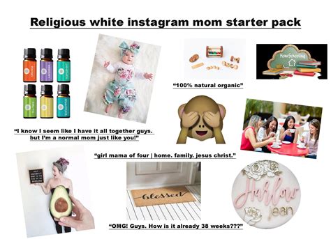 white mom starter pack